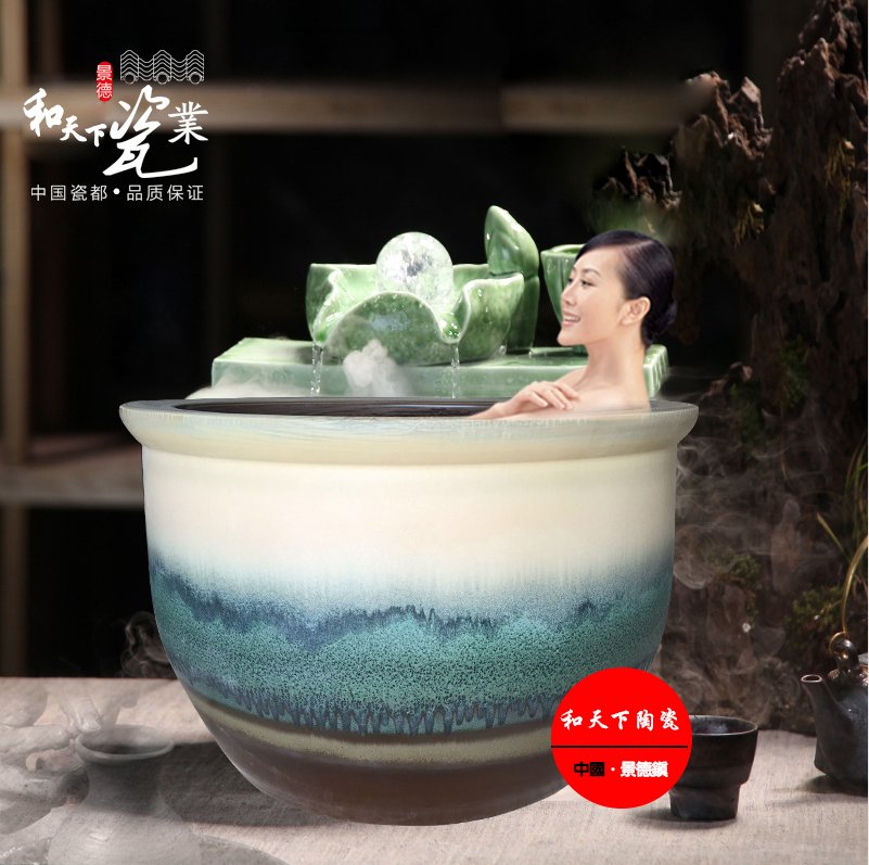 青水瓦台陶瓷泡澡缸 4