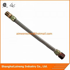 flexible stainless steel gas line