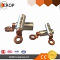 Wenzhou Yueqing hot sale copper crimp cable lug cable terminals DTL sereies 3