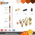 2017 High quality 99.9% pure Copper ground Earth rod 8 mm with accessories