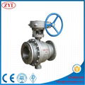 ASTM A351 CF8 2PC Float Ball Valve 1