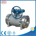 3pcs Forged Steel Trunnion Mounted Ball Valve