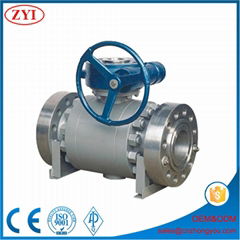 3pcs Forged Steel Trunnion Mounted Ball