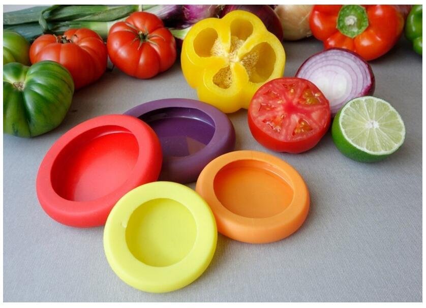 Food H   ers Silicone Vegetables Fruit Wrap Container 3