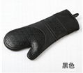 New Silicone Long Oven Grill Gloves Mitt 2