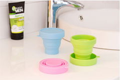 Camping Travel School Collapsible Silicone Cups