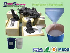 platinum cure mold making silicone rubber for polyurethane casting molds