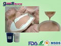  medical grade Life casting silicone rubber for human mask