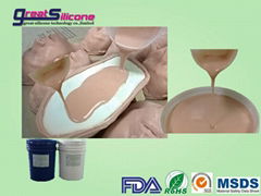 medical grade Life casting silicone rubber for human mask