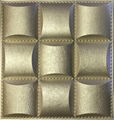 Modern house faux leather 3d decorative