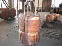 copper coated steel wire