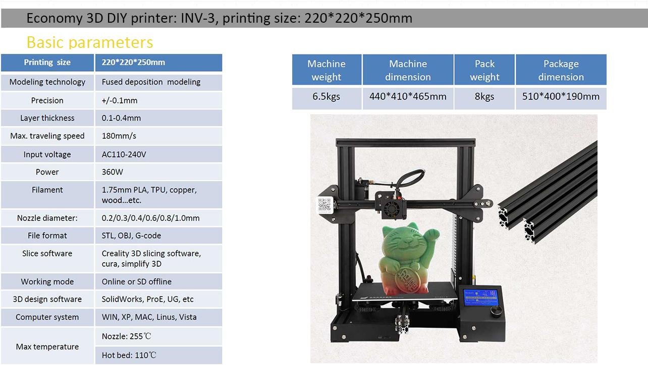 Economy 3D printer 2