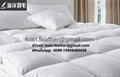 Goose Down Mattress Topper Featherbed Feather Bed Baffled 2