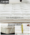 Goose Down Mattress Topper Featherbed Feather Bed Baffled 5