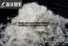 Wholesale bulk 75% white grey duck down and feather