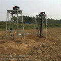 High efficiency tripod hole digger 