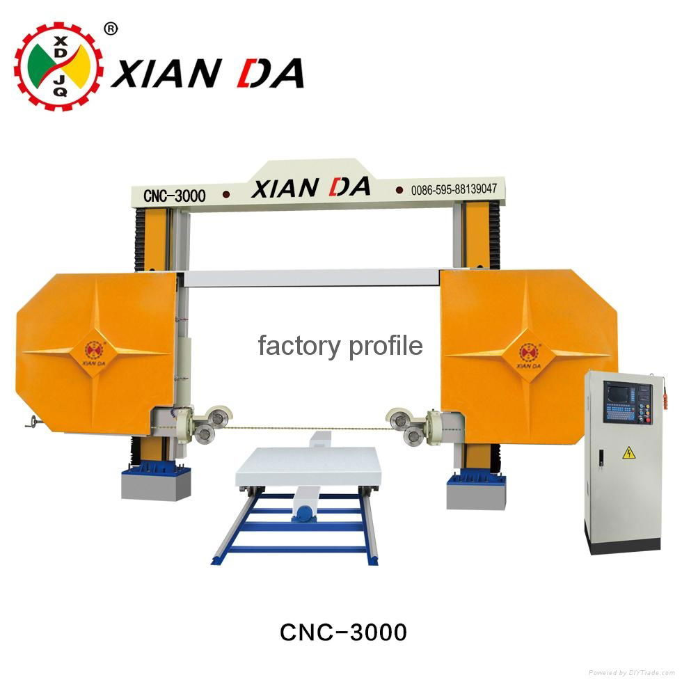 CNC DIAMOND WIRE SAW CUTTING MACHINE CNC2000 XIANDA (China