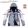 Custom 2 in one waterproof breathable windbreaker jacket