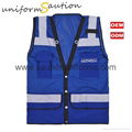 Custom hi-viz workwear safety vest 5