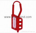 K44 Nylon box metal hasp , cabinet hasp lock