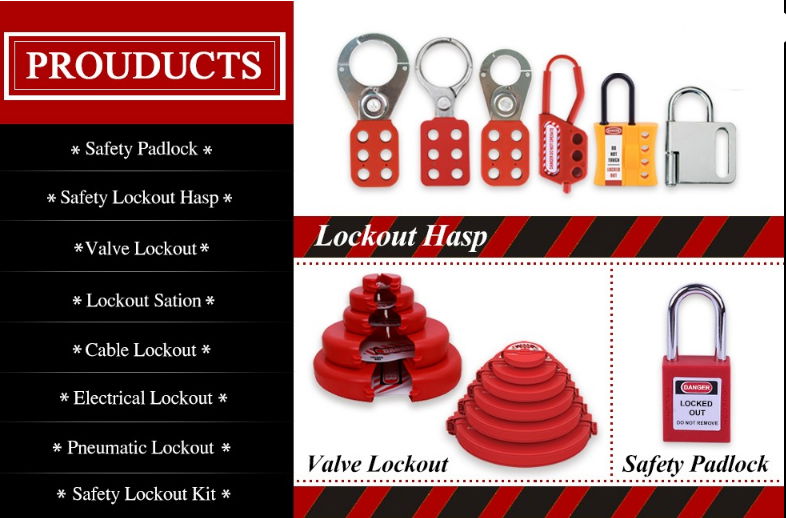 K01 K02 safety HASP Lockout 4