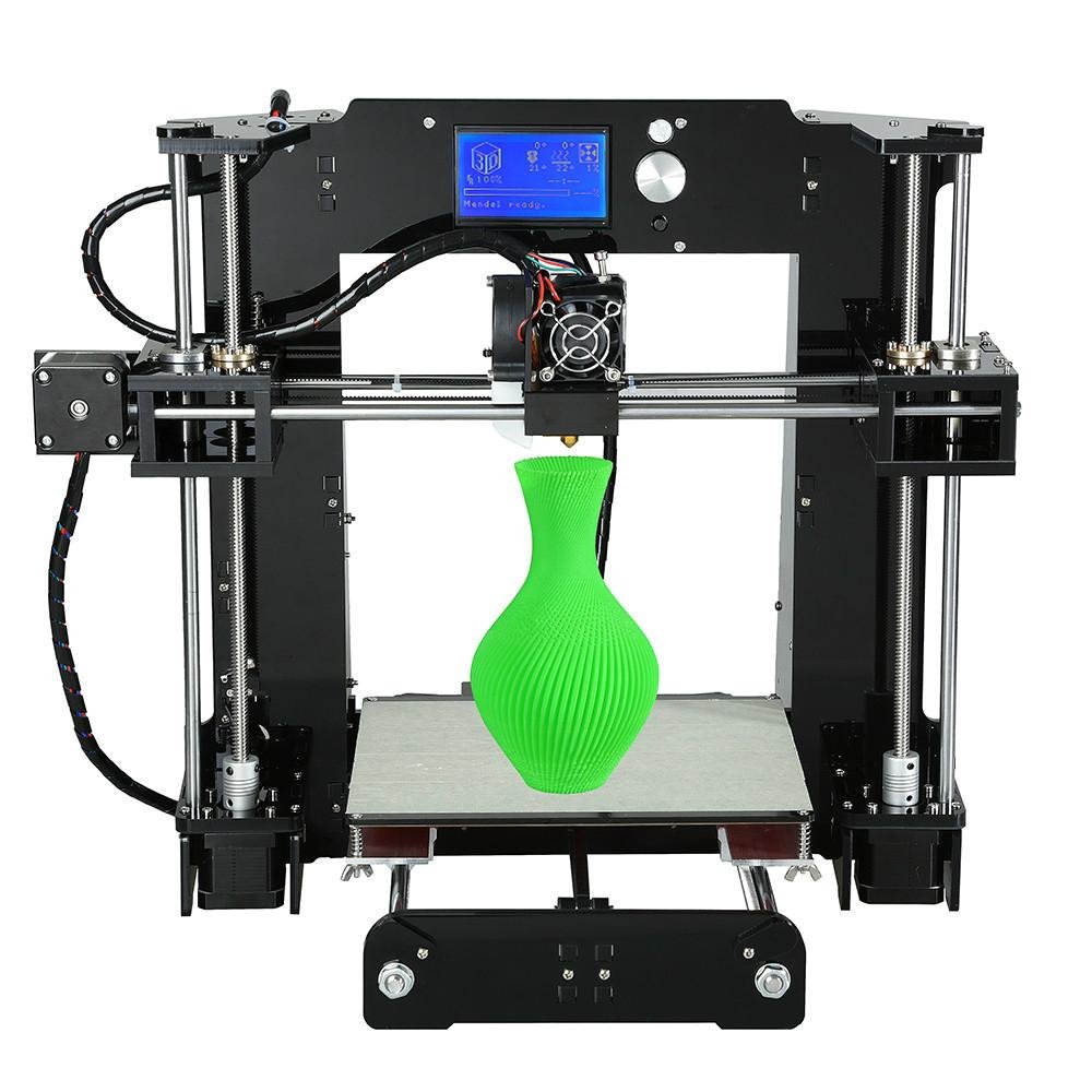 Newest Updated RepRap Prusa I3 A6 3D Printer With LCD 12864 Monitor Screen