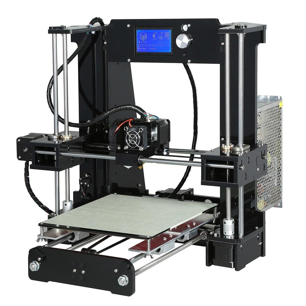 Newest Updated RepRap Prusa I3 A6 3D Printer With LCD 12864 Monitor Screen 2