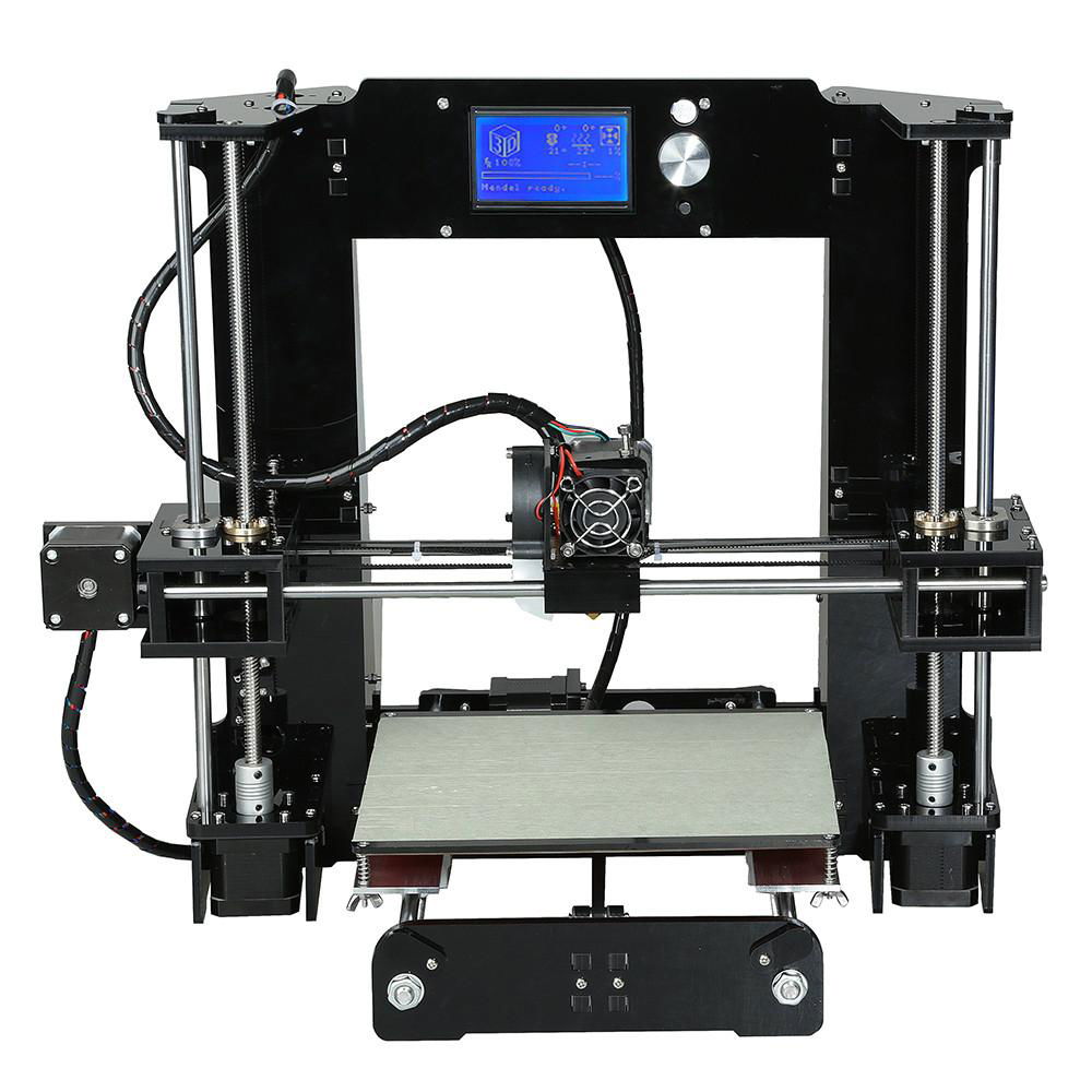 Newest Updated RepRap Prusa I3 A6 3D Printer With LCD 12864 Monitor Screen 3