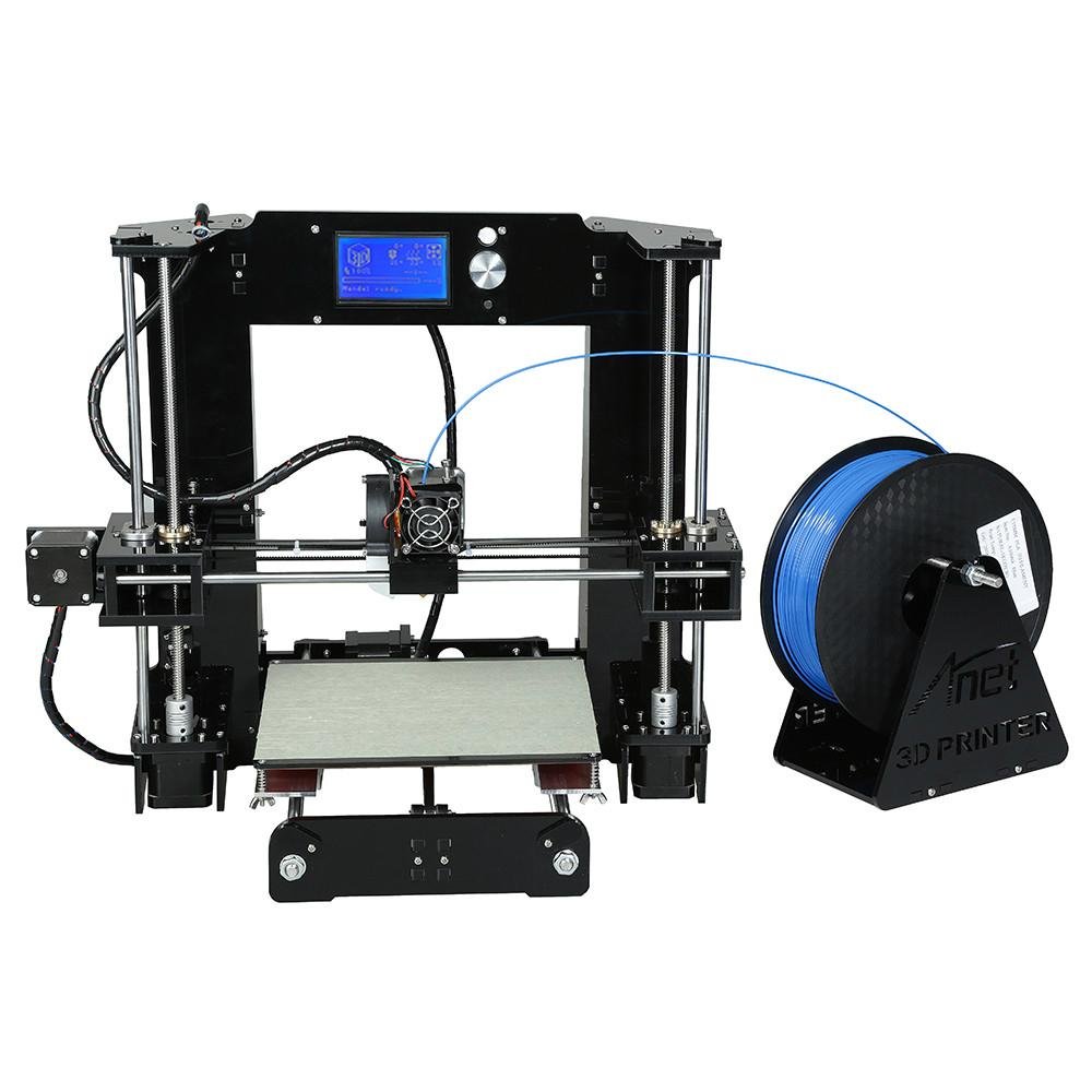 Newest Updated RepRap Prusa I3 A6 3D Printer With LCD 12864 Monitor Screen 4