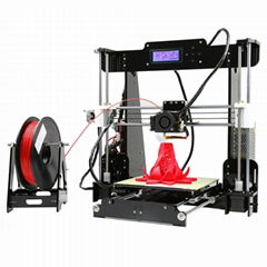 2017 3D Printer Kit Newest Updated Prusa I3 LCD 2004 Digital 3D Printer Machine