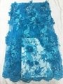 lace fabric for fashion show with stone beaded sequins 3