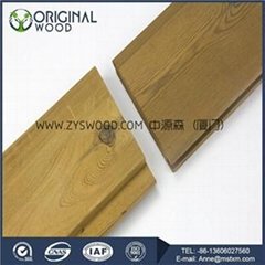 Solid wood wall panels