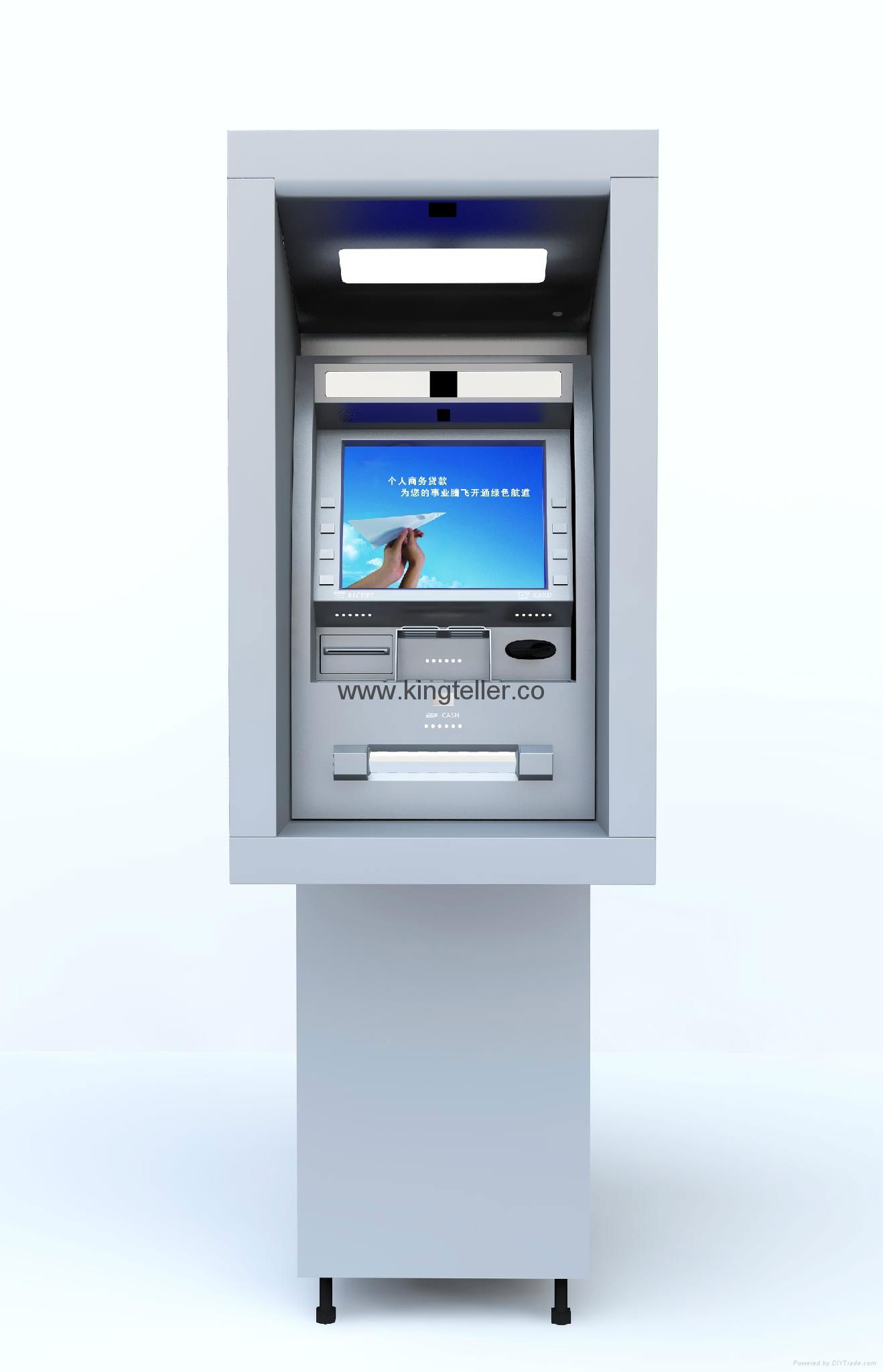 Good Quality Self-Service Kiosk Cabinet Bank Atm Cash Machine