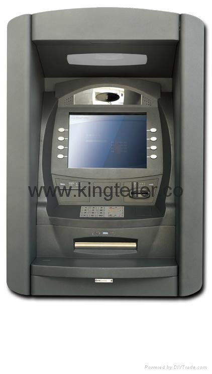 Through Wall Bank ATM Kiosk