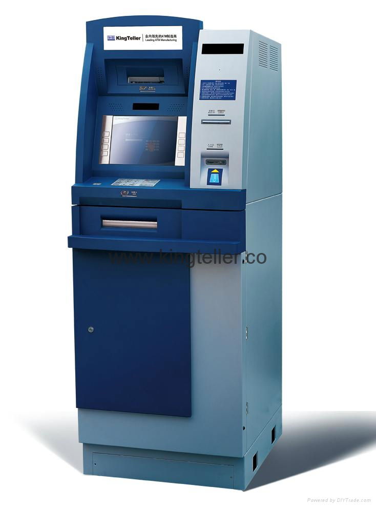 Multifunctional Lobby ATM with Passbook Printer