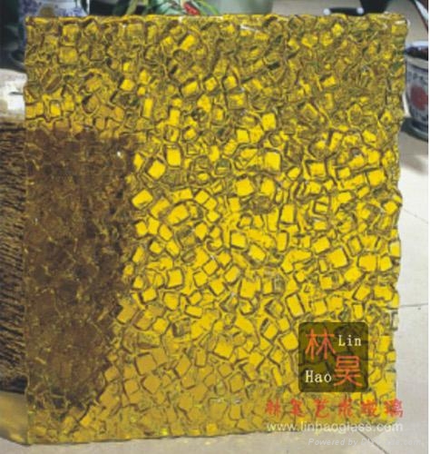 正品林昊熱熔玻璃定做  4