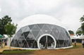 5-30m Aluminum Structure Geodesic Dome Tent With Colorful PVC Fabric 3