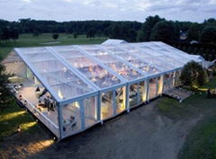 1000 People Outdoor Clear Roof Wedding