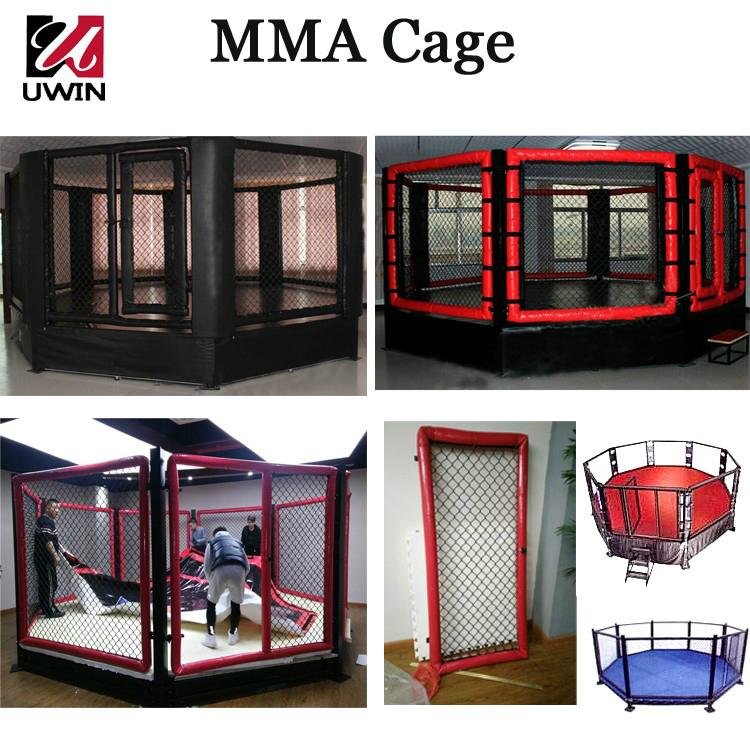 Gym China Customized Steel Boxing Ring MMA Octagon Cage For Sale 5