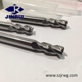Waveform carbide thread end mill machine tools for aluminum 3