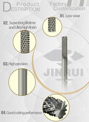 High quantity CNC tungsten carbide V