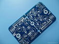 Heavy copper PCB FR4 3oz 1.6mm With Blue Solder Mask HASL Lead free