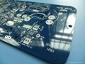 5oz Heavy Copper PCB 2.4mm Thick Double Sided With Blue Solder Mask Lead RoHS co 1
