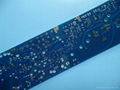 Heavy Copper 4oz PCB Double Sided FR-4 Tg135 2.0mm Thick HASL Blue Solder Mask