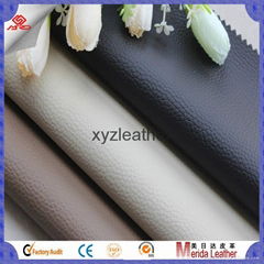 Classical design embossed litchi leather