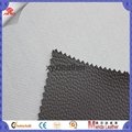 Classical design embossed litchi leather fabric for sofa 4