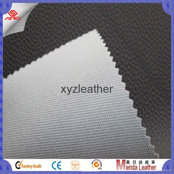 Classical design embossed litchi leather fabric for sofa XZ50112