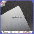 Classical design embossed litchi leather fabric for sofa 5