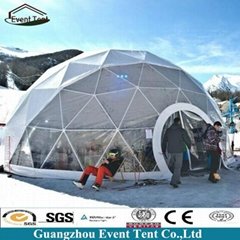 New fashion design clear span geodesic dome tent for event