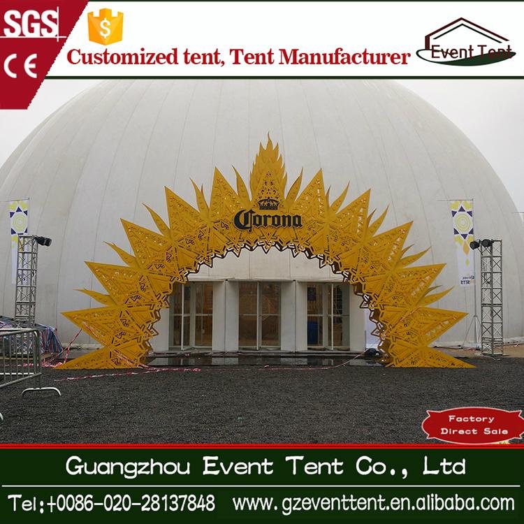 high quality white large party dome tent for sale 1